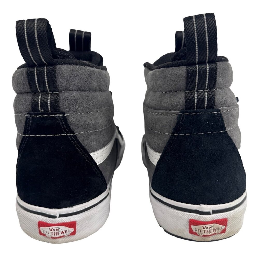Vans Mens Sk8-HI MTE-2 Black/Pewter Suede Hi-Top Sneaker Shoe US M 10.5 - Picture 6 of 10